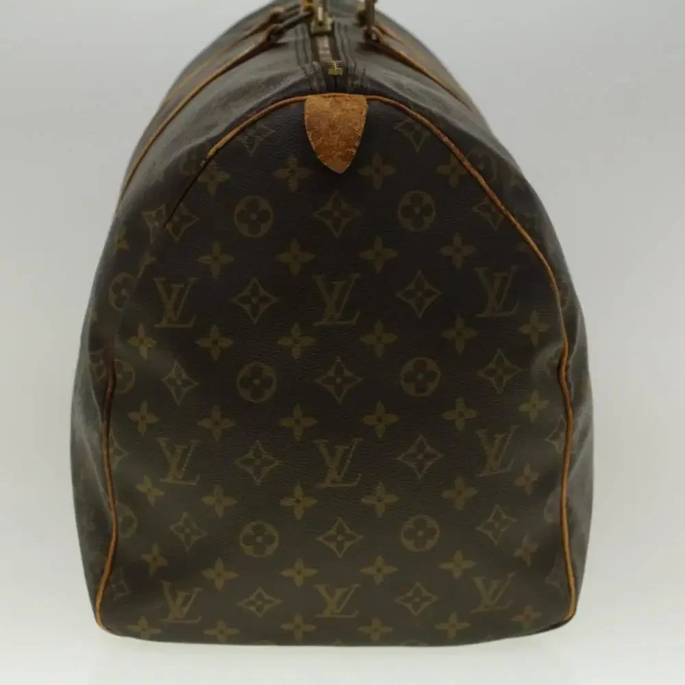 LOUIS VUITTON Monogram Keepall 55 Boston Bag M41424 LV Auth 58741 - Picture 3 of 16